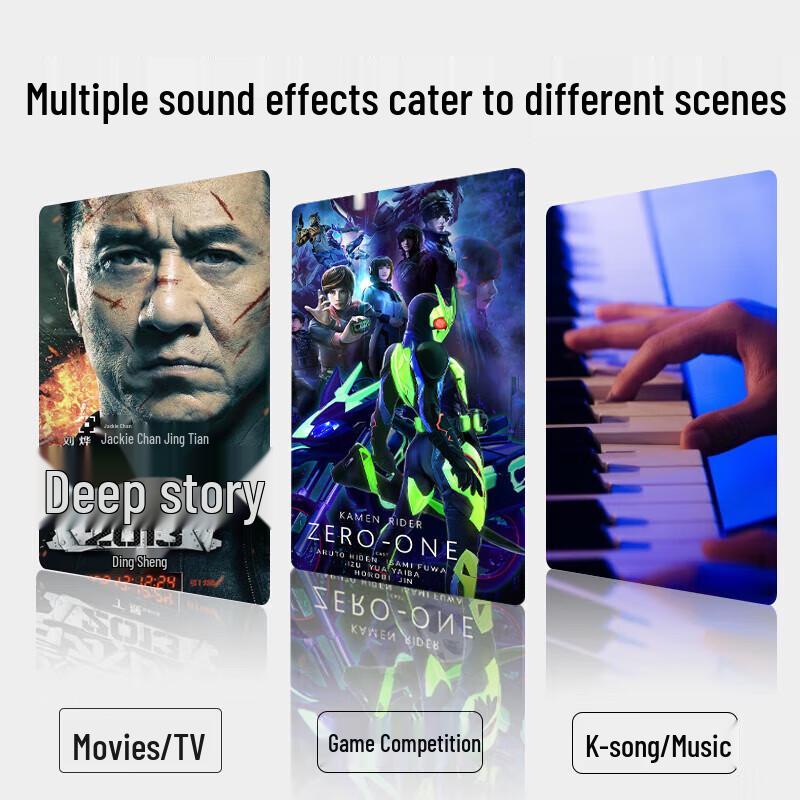 Саундбар для ТВ Newmine G-507, система домашнего кинотеатра с двумя микрофонами