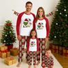 Christmas Day Prints Family Matching Long Sleeve Tops+Pants Set Family Matching Sets