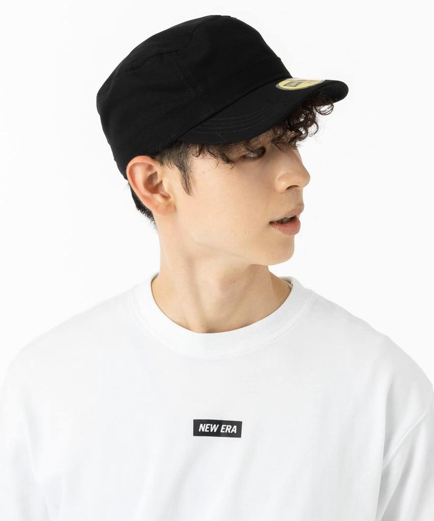 Рабочая шапка NEW ERA 7 (Новая эра) WM-01 Черный/Белый 1/8 (приблизительно. 56,8см)