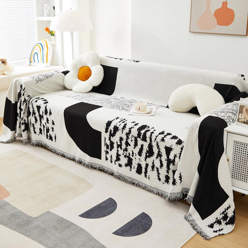 Chenille Sofa Towel Four Seasons Universal Living Room Sofa Cover Double-Sided Non-Slip Sofa Cover Towel