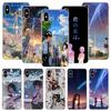 Kimi No Nawa Анимация аниме Чехол для телефона Для iPhone 17 Air 16 15 Plus 11 14 Pro Max 13 Mini 12 7 8 + SE Узор Арт Индивидуальный Co