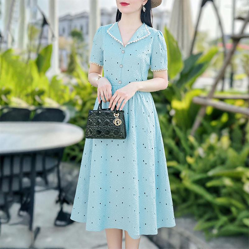 ZANZEA Женское повседневное летнее платье с отложным воротником, пэчворк, крючком, с коротким рукавом