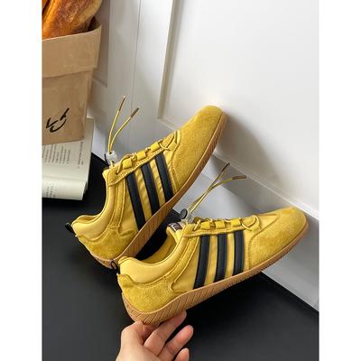 2025 лето новые ретро немецкие тренировочные туфли женские повседневные туфли тканевые спортивные туфли дышащие тонкие на плоской подошве женские туфли