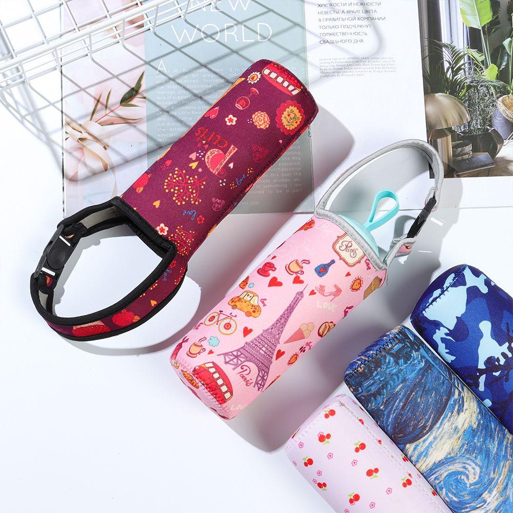 With Strap Portable Insulat Bag Water Bottle Cover Vacuum Cup Sleeve Water Bottle Case Cup Sleeve