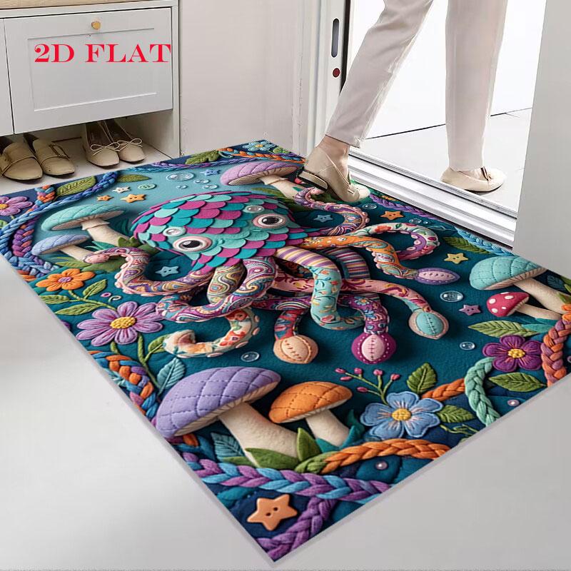 Gentle Wellbeing Carpet Rug for Living Room Bedroom Home Sofa Decoration,Kids play Nonslip Floor Mat