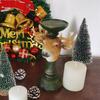 Юшенг Фигурка Оленя Подсвечник Винтажная Статуэтка Головы Оленя Подсвечник Рождественский Декор Подсвечник Олень для Центра Стола Домашнее Украшение