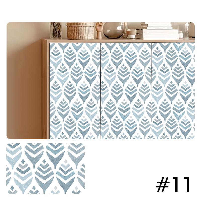 ПВХ водонепроницаемые самоклеящиеся обои для шкафа, шкафа, двери, декор, виниловые наклейки для ремонта, наклейки для мебели