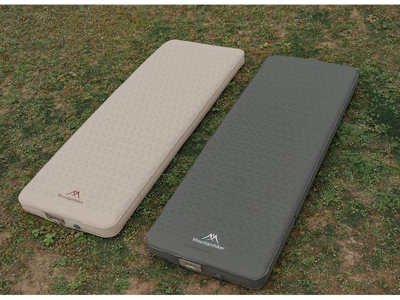 Надувная кровать для горного туризма и кемпинга на открытом воздухе со встроенным насосом – Легкий и удобный матрас