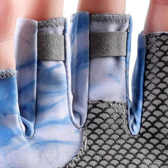 1 пара мужских перчаток для рыбалки, износостойкие охлаждающие перчатки с камуфляжным принтом и хорошей воздухопроницаемостью, перчатки для альпинизма на открытом воздухе и кемпинга