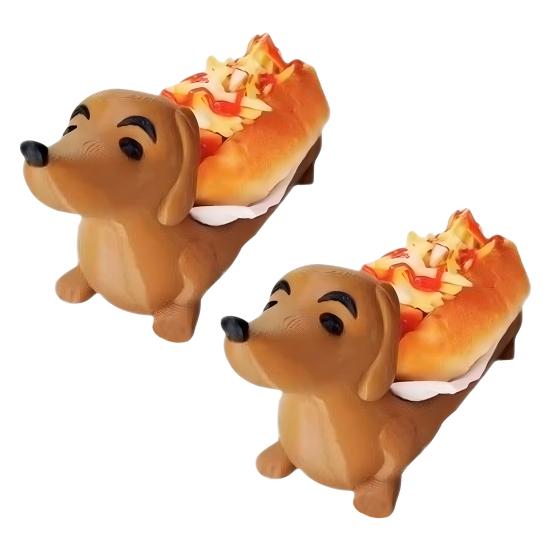 Поднос для таксы, многоразовый поднос для хот-догов, поднос для блюд в форме таксы, тарелка для еды, поднос для сэндвичей и закусок