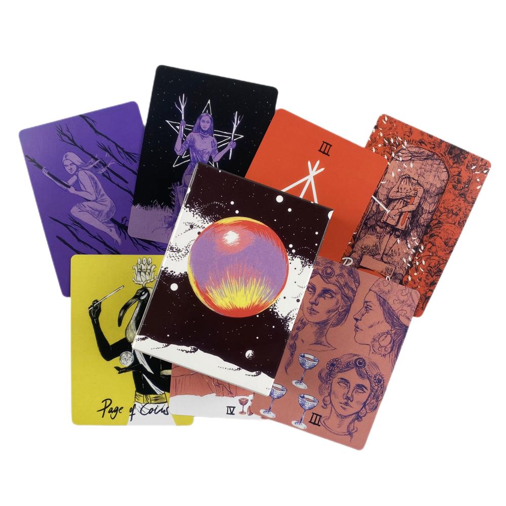 Lost Hollow Tarot Cards Гадательная колода Английские версии Издание Оракул Настольная игра для вечеринки