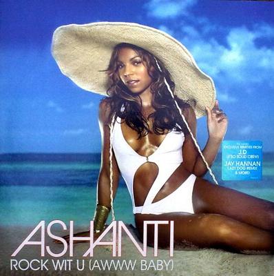 12-дюймовая пластинка ASHANTI - Rock Wit U (Ааа Малыш) 9808433 Murder Inc Reco 2003 UK Rap & Hip-Hop/R&B Б/у