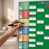 2026 Чемпионат мира по футболу Расписание Турнира Настенный Плакат Большого Формата Сетка для Отслеживания Событий и Записи Результатов Матчей