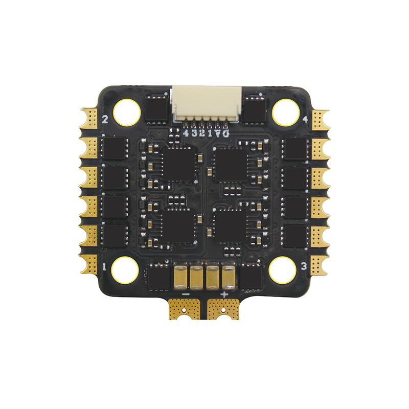 HAKRC 15A 4-в-1 ESC 2S-4S Lipo Низкошумный PWM-драйв Активное свободное вращение для продления времени полета Аксессуары для FPV Freestyle дронов