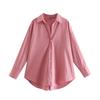Fashion Women's Casual Long-sleeved Shirt Loose Top