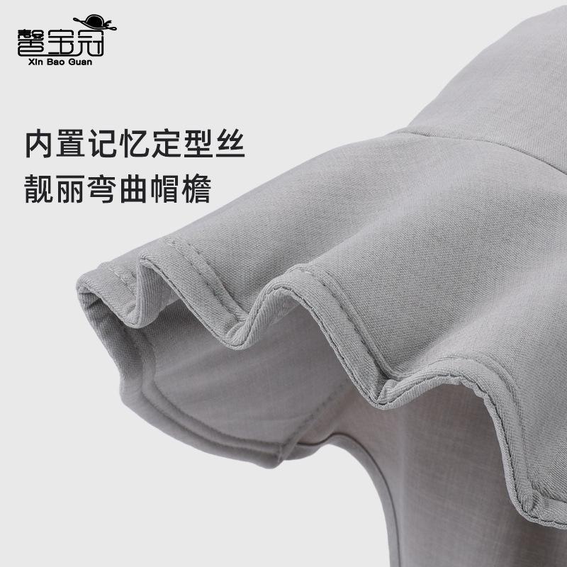 Весенне-летняя шляпа-ведро с широкими полями и защитой шеи, модная шляпа, женская уличная шляпа от солнца с отверстием для хвостика