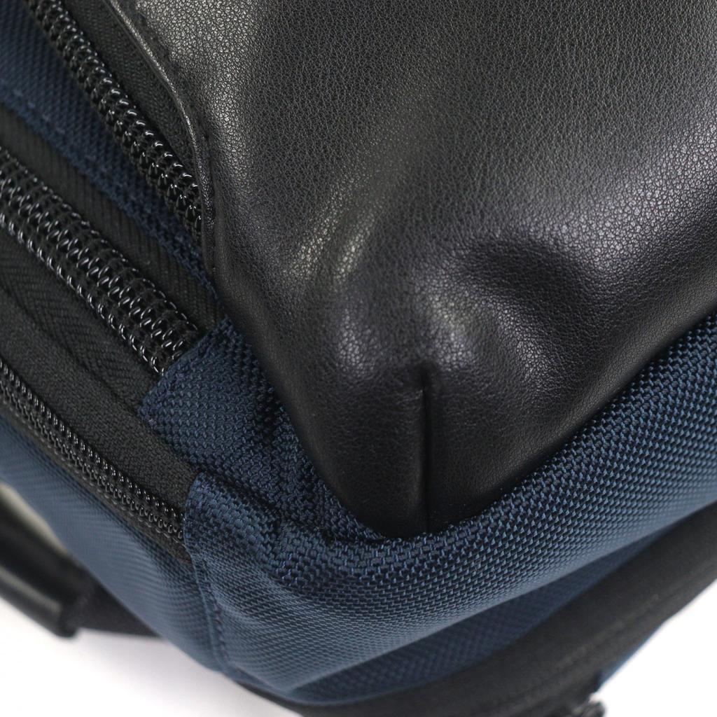 Great TUMI Briefcase BRAVO ALPHA Navy Nylon mens 232308NVY Used