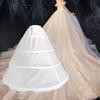Women Crinoline Underskirt Bridal Dress Petticoat Elastic Waist Fashionable Elegant 4 Hoop
