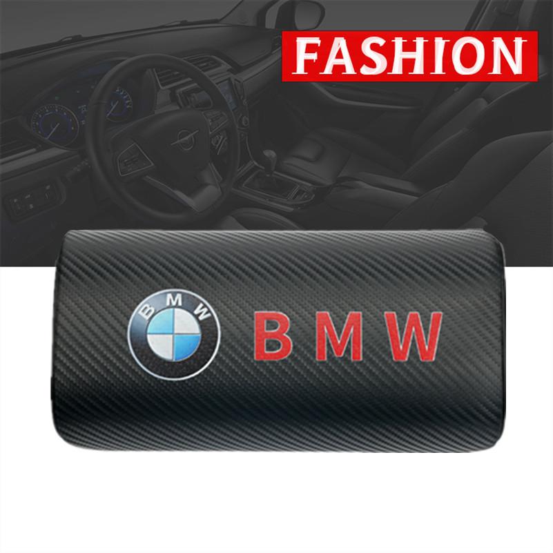 car neck pillows both side pu leather single headrest case for BMW X1 X3 X5 E39 E46 E90 F20 E60 F30 E36 F10 E87 E70 E91 E30 G30