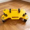 Прочная рама для буксировки карта с поворотной роликовой платформой для мастерской