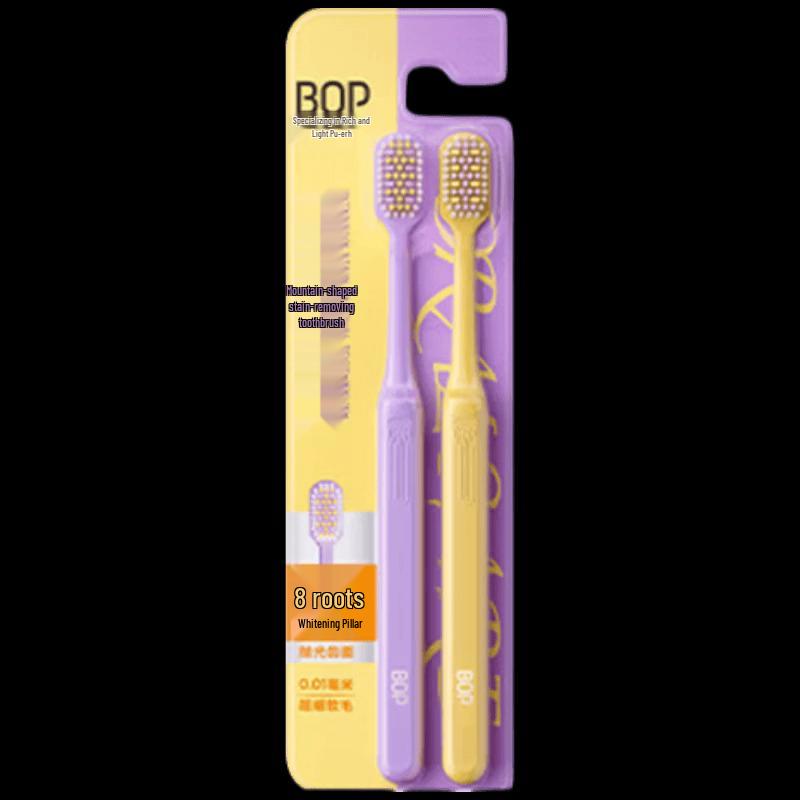Bop 3X Stain Removal Wide-Head Toothbrush