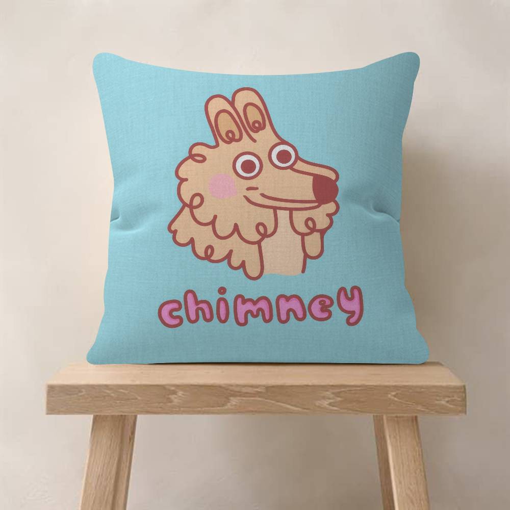 Cartoon CClarence fun pillow cover sofa cushion cover home room decoration children gift