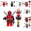 Tv6203 Children's Building Blocks Toy Venom Serum Deadpool Mini Figure Bag Packaging