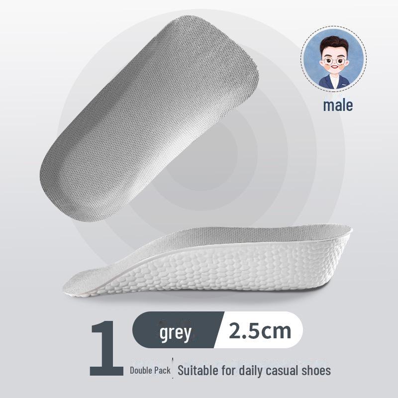 Стельки с 7 точками увеличения высоты: Мужские армейские тренировочные и женские спортивные полусводчатые накладки Velvet для лета, невидимая подтяжка