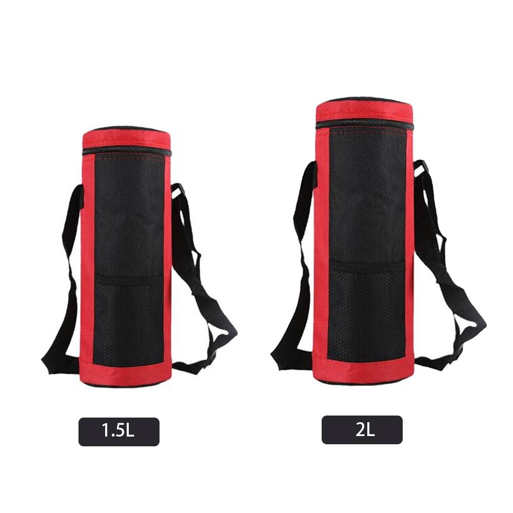 1L/2L Refrigerated Bags Oxford Cloth Insulated Water Bottle Storage Bag Suitable for Summer Travel Hiking-Climbing
