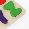 Трехмерный пазл Todoribro Alphabet Woodentoy-B, 1, 26 деталей, Лучший пазл для малышей в Корее