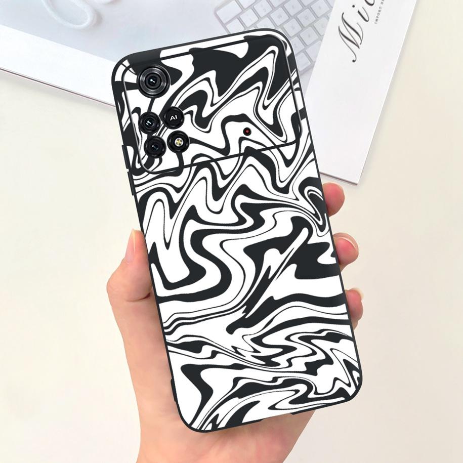 Для чехла Xiaomi Poco M4 Pro 5G Чехол для телефона Милый Астронавт Силиконовый Мягкий ТПУ Ударопрочный Funda Для Xiaomi Poco M4 Pro PocoM4 Чехлы
