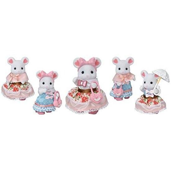 Sylvanian Families Town Fashion Coordination Set - Sweet Ribbon Collection TVS-12 ST Mark certified ages 3 up Toy Dollhouse EPOCH