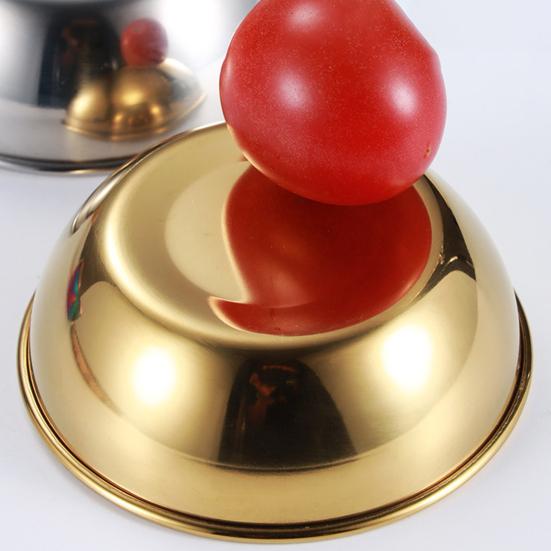 Seasoning Dish Round Rust-proof Stainless Steel Household Small Metal Sauce Plate Home