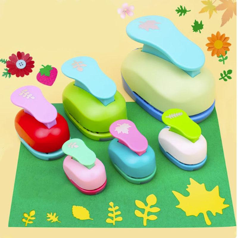 Дырокол в форме листа, резак для бумаги из листвы, школьная поздравительная открытка в виде листьев для скрапбукинга из пенопласта с изображением дерева, дырокол из листьев