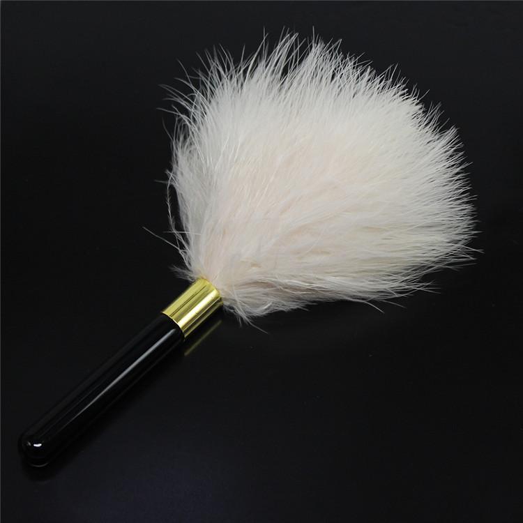 Candiway Sexy Soft Flirting Feather Tickler Special Metal Handle BDSM Erotic Adult Sex Toys For Couples