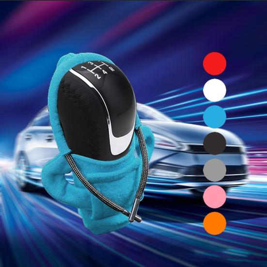 Автомобильный чехол для переключения передач, модный свитер с капюшоном, чехол для автоматической ручки переключения передач, мягкий и удобный автомобильный чехол для ручки переключения передач, аксессуары для салона автомобиля