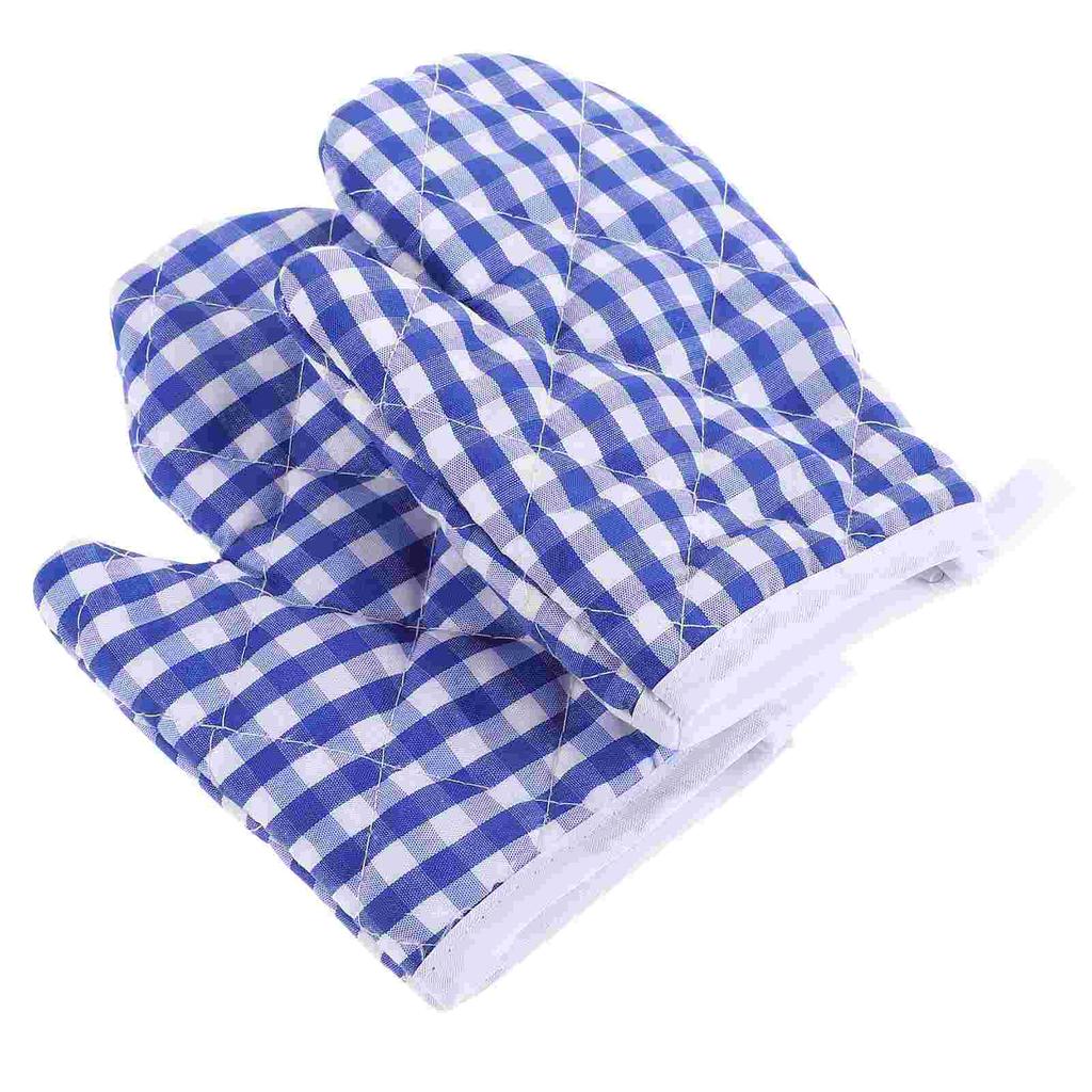 Перчатки для микроволновки для малышей, кухонные рукавицы для девочек, детские детские духовки из полиэстера