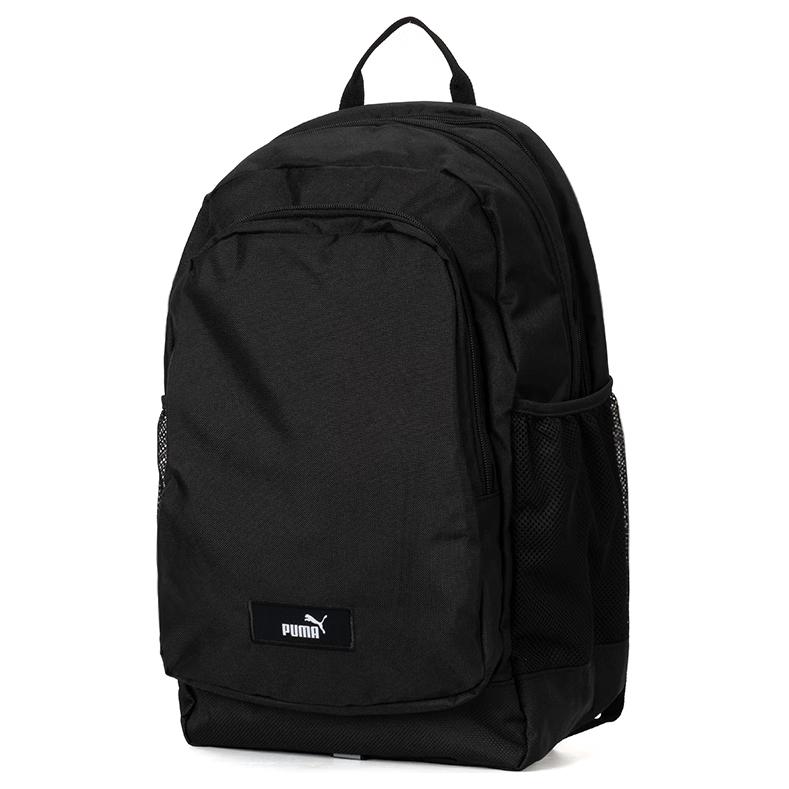 New PUMA Fabric Backpack Large Size Unisex Black 091376-01