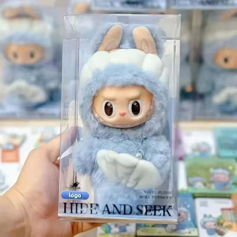 Original Singapore Limited New Merlion Labubu Vinyl Doll Plush Pendant Hand Gift Box Vinyl Face Blind Box Plush Doll Girl Gifts