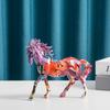 New Nordic Horse Animal Resin Ornaments Home Living Room Study Office Desktop Water Transfer Decoration