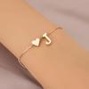 Ins Style Simple Fashion Love Bracelet Personality Design 26 английских букв Ювелирные изделия для рук S069