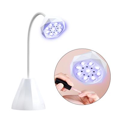 Светодиодная УФ-лампа для ногтей Mini Hands Free Light Rotatable Nail Dryer Quick Drying Lamp для сушки лака для ногтей, лампа для сушки дома