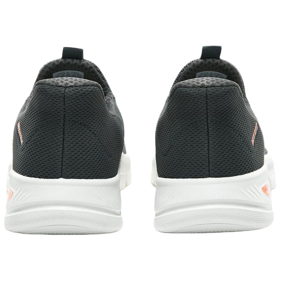 adidas Cloudfoam Flex-Lounger Удобные Нескользящие Износостойкие Дышащие Низкие Кроссовки для Бега Унисекс Серый Черный KJ5914