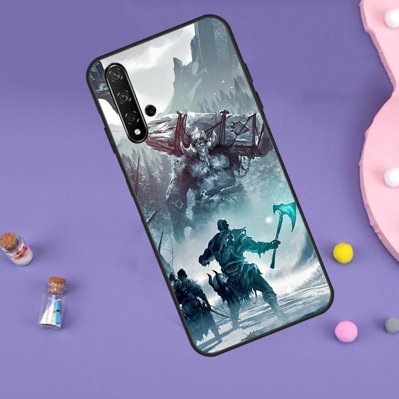 Чехол God of War для Huawei Nova Y70 Y60 Y61 Y90 Y91 5T 9 10 SE 3i 8i 11i 11 Pro P20 P40 P30 Lite