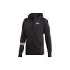 Sports Training Knit Hooded Jacket Men Outerwear Black DT8994