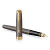 PARKER Sonnet Серый GT Перьевая ручка Fine Подарок Премиум Оригинальный Продукт Номер 2213781 Ручка, Перо, В коробке, Качество, Импортный,