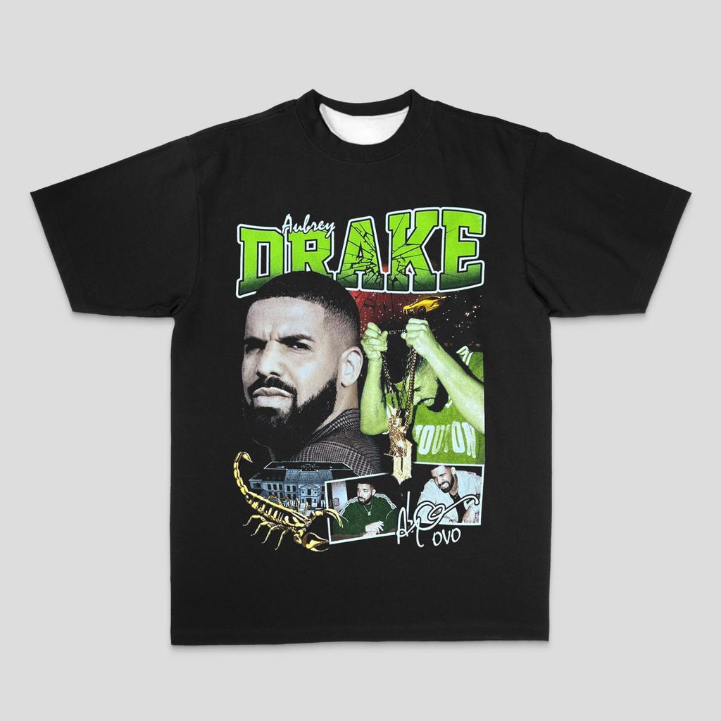Drake Men's 3D Printed T-shirt New Style Top Hip-hop Ghetto Gansta T-shirt Women's Designer Clothing Y2k Pattern Quick-dry Top