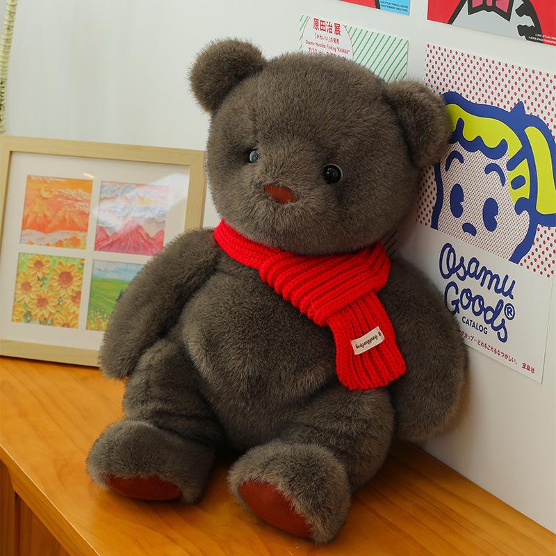 Милая теплая кукла-мишка, кукла-мишка, плюшевая игрушка, кукла для игрового автомата, подарок на День святого Валентина для парня и девушки