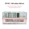 Арт-маркер Finecolour / Пластиковый портативный твердый пенал EF100/101/102/103 160/240/480 цветов Двусторонний кисть-долото Спиртовой Масляный маркер