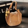 Classic Summer Beach Women Shoulder Bag Versatile Straw Woven Tote Bag Large Capacity Shopper Commuting Bags Handbag and Purse